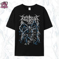 Resident Evil WB shield Leon vs Mutant Salazar Graphic T-Shirt & Hoodie