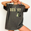 Resist Comfort Colors Shirt, Activism T-shirt, Protect Women Rights Graphic Tee, Feminist Clothing, Social Justice...