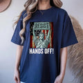 Resist Hands Off T-Shirt, Gifts Tee For Men Women Hoodie, Sweatshirt | RetroVerseTees.com