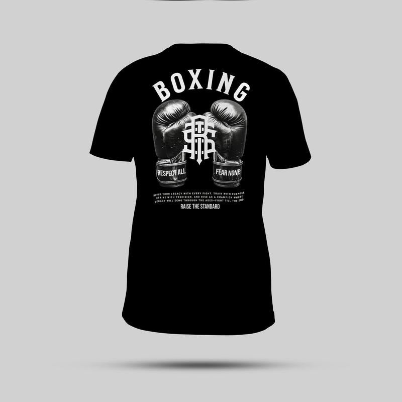 Respect All Fear None Boxing T-Shirts, Hoodie, Sweatshirt | RetroVerseTees.com