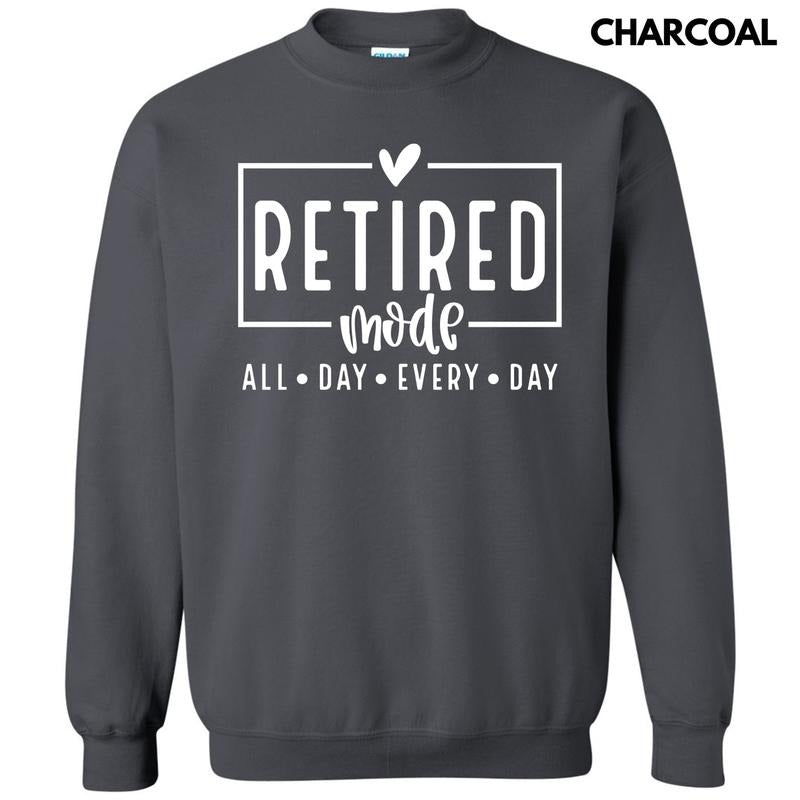 Retired Mode Sweatshirt 'NLB' T-Shirts, Hoodie | RetroVerseTees.com