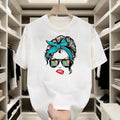 Retro - Chic Cotton T - shirt |   Stylish Female Graphic, Great for Casual Outings Hoodie, Sweatshirt | RetroVerseTees.com