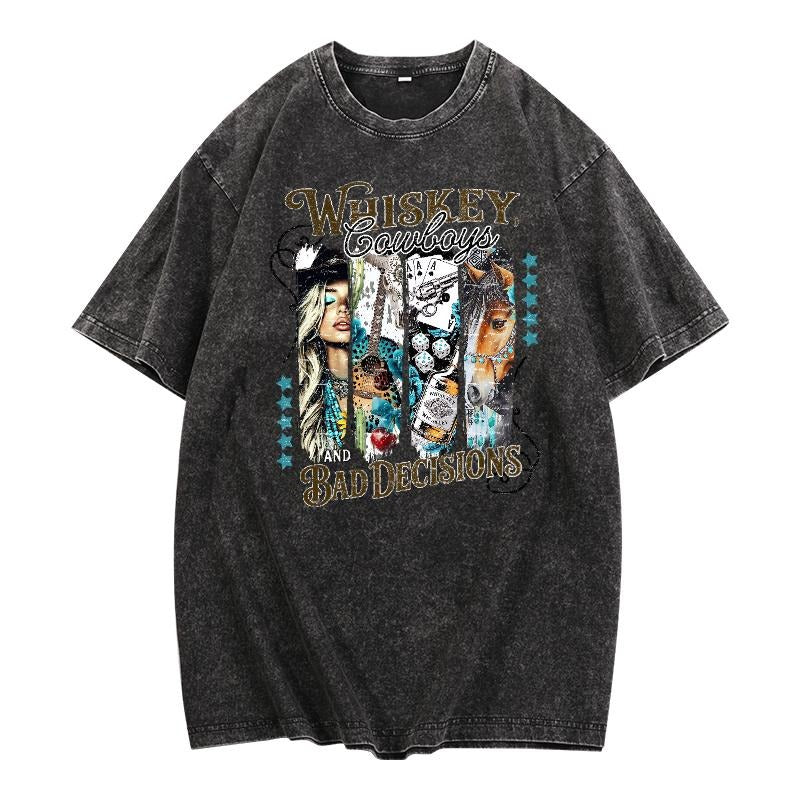Retro - Washed Lightsaber brand - Shirt: Embrace TNF Whiskey