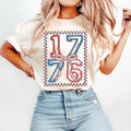 Retro 1776 T-Shirt, America Coquette T-Shirt, 4th of July T-Shirt, Memorial Day T-Shirt, Girly USA T-Shirt, Independence...