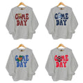Retro All College Football Game Day Sweatshirt, Sport Grey Shirt, Fall Crewneck, Can be Customize your team Off-white...