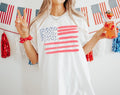 Retro America Shirt, American Flag, 4th Of July Shirt, Fourth Of July, Patriotic USA Gift, Women's Graphic Tee, Comfort...