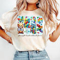 Retro Autism Awareness T-shirt, Autism Coquette , Autism Brushstroke , Autism Mama , Autism Advocate, Special Education,...