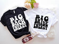 Retro Bachelorette Party Shirt, Big Bride Energy T-shirt, Big Bach Energy Tee, Bridal Shower Tee, Bride Gift Tee,...