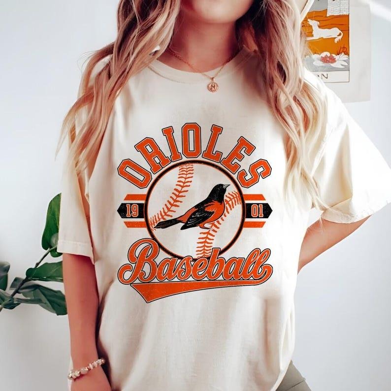 Retro Baltimore Baseball Tshirt, Baseball Team Tshirt Hoodie, Sweatshirt | RetroVerseTees.com