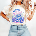 Retro Boho Comfort Colors Shirt - This Ain't Texas a Desert Cowgirl Shirt