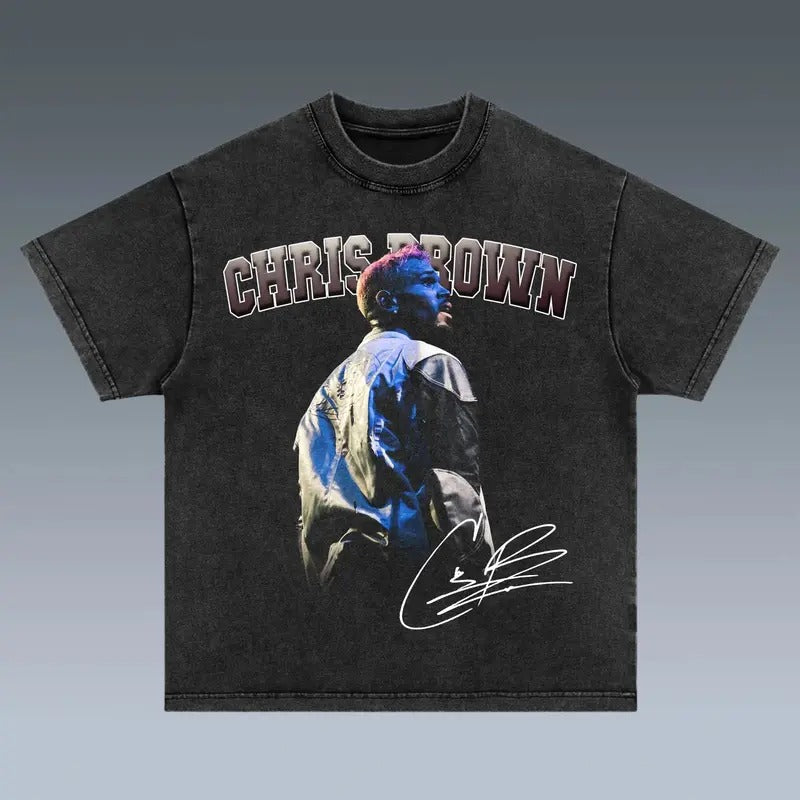 Retro Chr1s Br0wn Hip Hop Music Concert Shirt Shortsleeve Crewneck Top Hoodie, Sweatshirt | RetroVerseTees.com