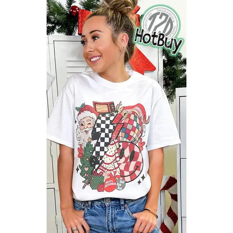 Retro Christmas Graphic T-Shirt Hoodie, Sweatshirt | RetroVerseTees.com