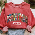 Retro Christmas Movies Sweatshirt, Vintage Christmas Movies Shirt, Retro Xmas Movies Sweater, Family Reunion Shirt, Retro...