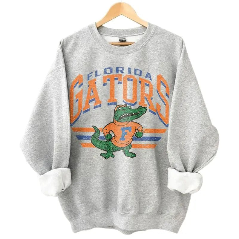 Retro College Football Mascot Crewneck Sweatshirt Classic Menswear Tops Cotton Sweaters T-Shirts, Hoodie | RetroVerseTees.com