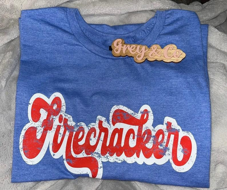 Retro Firecracker Shirt, 4th of July Tee, Fourth of July Tshirt, America Tee, USA, Gifts for Her Hoodie, Sweatshirt
