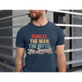 Retro Funcle Shirt, The Man The  Myth The Legend Shirt, Men's Tee, Gift for Men, Uncle T-Shirt , The Uncle Tee, Funny...