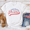 Retro God Bless America Shirt Retro America Shirt Patriotic Shirt Independence Tshirt Fourth Of July Shirt Retro Fourth...