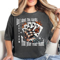 Retro Grunge Cards T-Shirt - Yallternative Western Graphic Tee