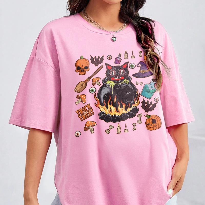 Retro Halloween T-Shirt, Vintage Halloween Sweatshirt, Retro Halloween, Fall Apparel,Spooky Season Tee Pumpkin Hoodie...