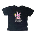 Retro Happy Bunny Baby Tee, Y2k Top Women Streetwear, Gothic Emo Girl Top, Scene Clothing 2000s, Casual Cotton Short...