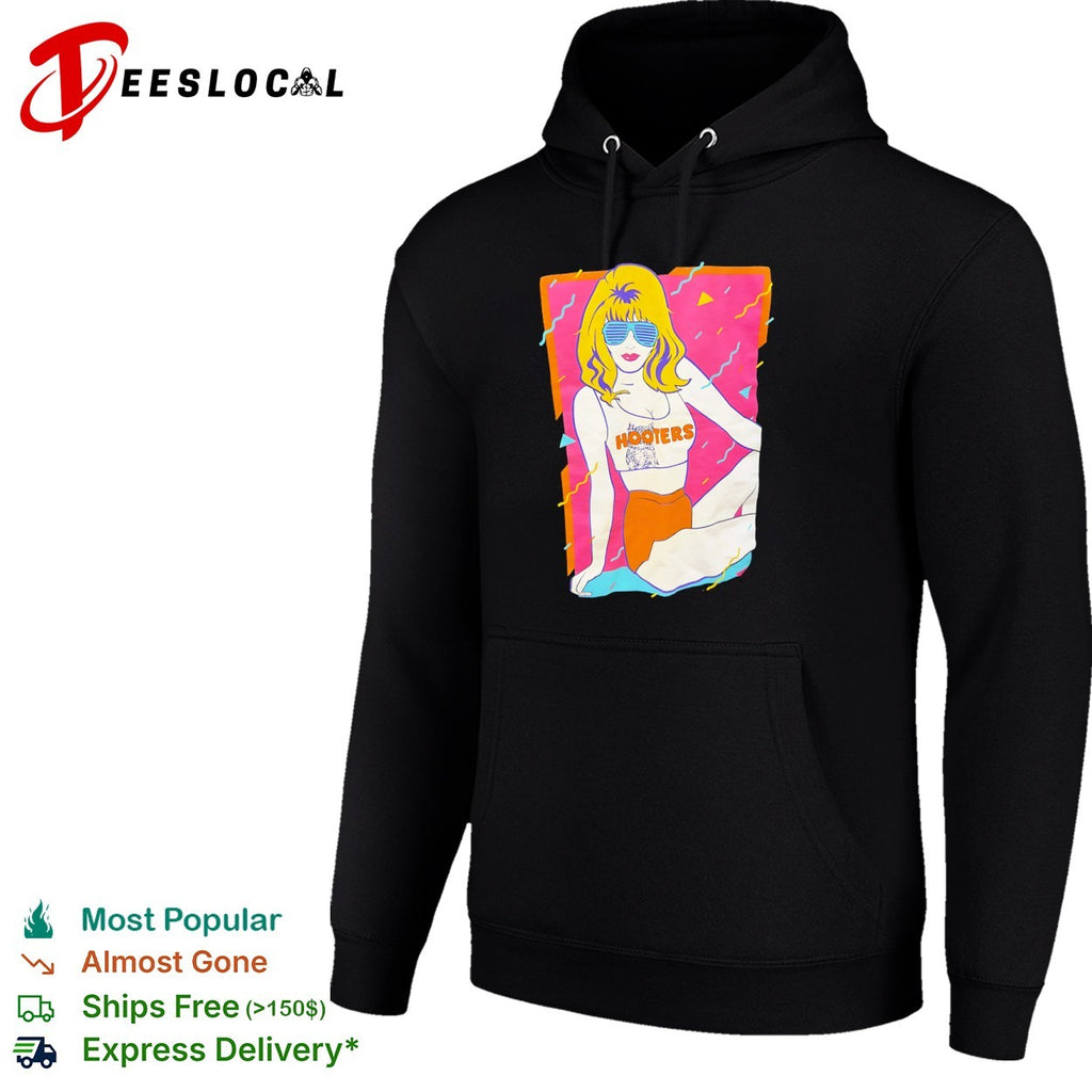 Retro Hooters Girl 80s style vintage shirt