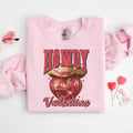 Retro Howdy Valentine Sweatshirt, Western Valentines Sweatshirt, Cowgirl hat Disco Valentine Sweatshirt, Valentines shirt...