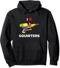 Retro I Heart Squirters I Love Squirters Hoodie | Unisex Hooded Sweatshirt T-Shirts | RetroVerseTees.com