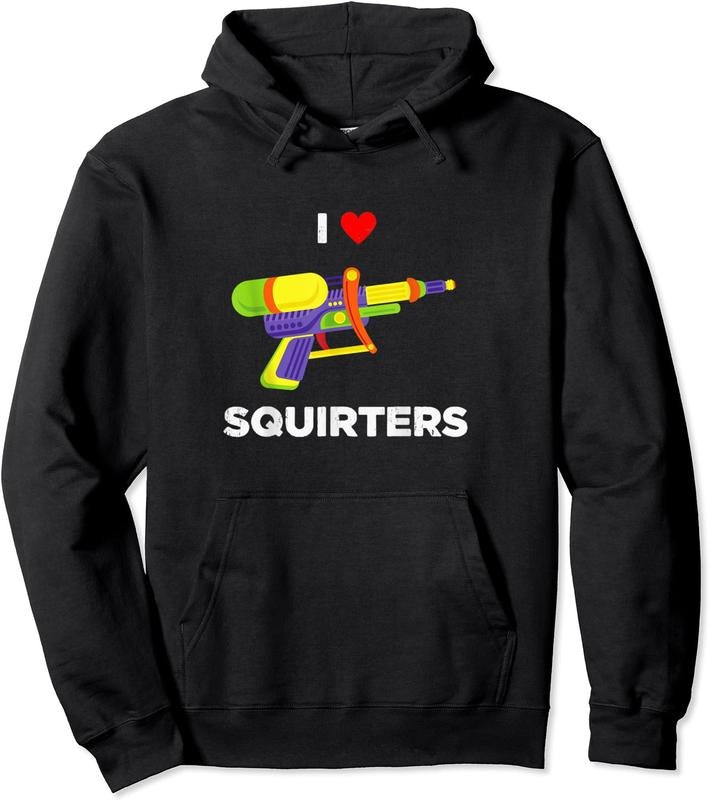 Retro I Heart Squirters I Love Squirters Hoodie | Unisex Hooded Sweatshirt T-Shirts | RetroVerseTees.com