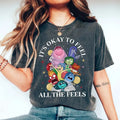 Retro It's Okay To Feel All The Feels T-Shirt, Inside Out Characters T-Shirt Hoodie, Sweatshirt | RetroVerseTees.com