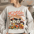 Retro M.o.us.e Minnie Fall Vibes on Main Street SweatShirt, Fall Pumpkin  Thanksgiving Shirt, Pumpkin Spice Season Autumn...