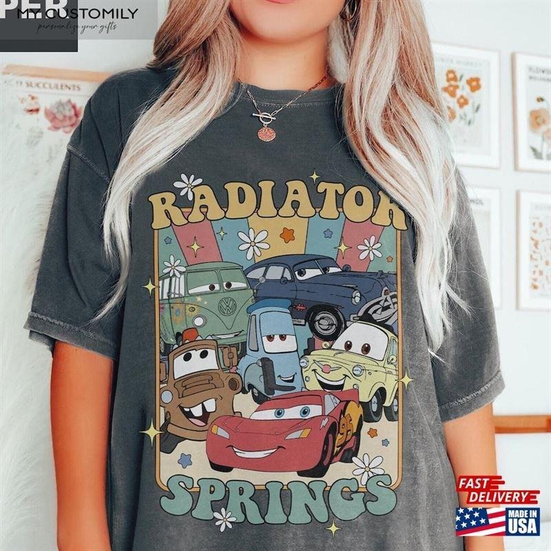 Retro McQueen Cars Shirt, Cars Movie T-Shirt, Lightning McQueen Shirt, Piston Cup Champion Shirt, Lightning McQueen...