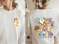 Retro Mom Blueyyy Shirt, Blueyy Mom Life Sweatshirt, Funny Mom T- Shirt, Mother Day BBlueyy Shirt Hoodie | RetroVerseTees.com