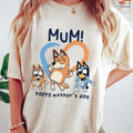 Retro Mom Blueyyy Shirt, Blueyy Mom Life Sweatshirt, Funny Mom T- Shirt, Mother Day BBlueyy Shirtstyle{n002}2 Hoodie