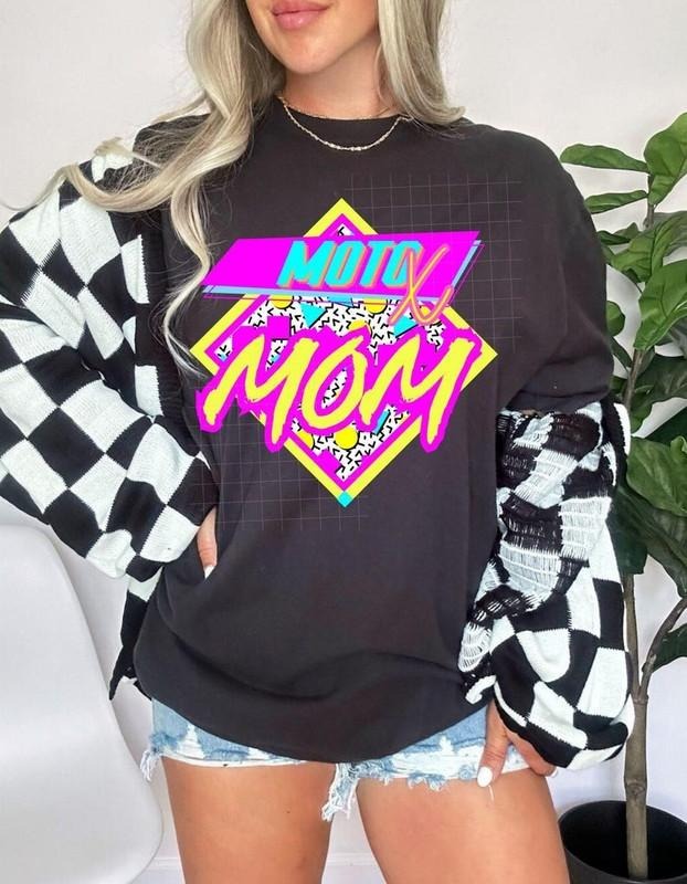 Retro MotoX Mom Motocross Tee Moto Mom Motocross Tee Racing Shirt Dirt Bike Shirt Hoodie, Sweatshirt | RetroVerseTees.com