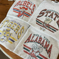 Retro NCAA College Football Mascot Crewneck Sweatshirt Classic Menswear Tops Cotton Sweaters   Sport Fabric Casual...