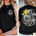 Retro Nightmare Before Christmas T-Shirt 2 Sides, Cute Nightmare Shirt, Horror Animation Shirt, Gift For Fan, Retro...