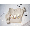 Retro Poohh Ghost Halloween Sweatshirt, Cute Halloween Sweatshirt, Spooky Season Sweater T-Shirts, Hoodie