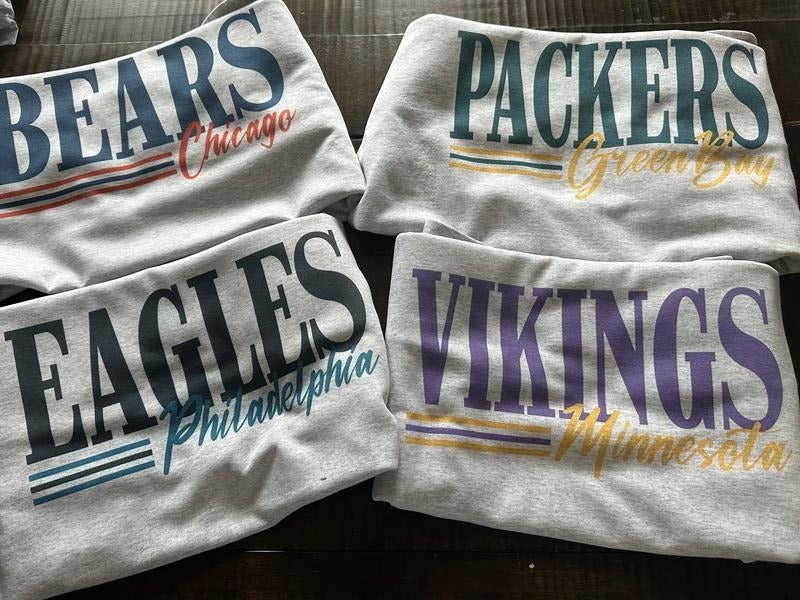 Retro Pro Football Sweatshirt Ash Gray T-Shirts, Hoodie | RetroVerseTees.com