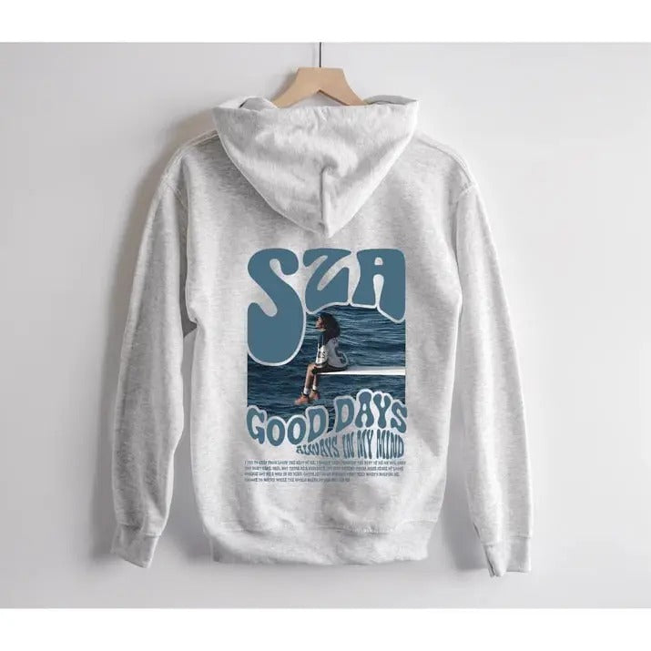 Retro SZA Hoodie, SZA Good Days Hoodie, Sza Merch, SZA sos Tour, Sza Album Hoodie, Sza Graphic Tee, Street Wear Hoodie...
