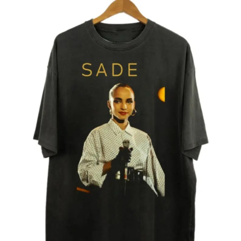 Retro Sade Graphic Tee Shirt, Sade Lover Live Shirt, Smooth Operator Album Unisex T-shirt Hoodie, Sweatshirt