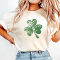 Retro Shamrock Shirt, Womens Shenanigans Sweatshirt, Cute St Patricks Day Shist, Lucky Sweatshirt, Irish Shirt, Four Leaf...