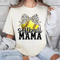 Retro Spiky hair fighters Mama Coquette T-Shirt, Game Day Bow Shirt, Trendy Spiky hair fighters Mom Shirt, shirts women...