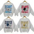 Retro Sport Grey Crewneck - Sweatshirt for Football Fans of All Teams T-Shirts, Hoodie | RetroVerseTees.com