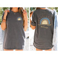 Retro Sun Shine On My Mind Shirt, Oversized Tshirt, Beach Shirt, Lounge Shirt,Weekend Lake,Funny Graphic Hoodie, Sweatshirt