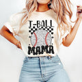 Retro T Ball Mama T-Shirt, Baseball T-Shirt, Sports T-Shirt, Tee Ball T-Shirt, Baseball Mom Hoodie, Sweatshirt