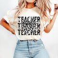 Retro Teacher T-Shirt, Coquette Teacher T-Shirt, Back to School T-Shirt, Teacher Appreciation Gift,First Day of School...