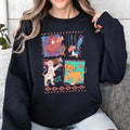 Retro The Lion King Group Characters Sweatshirt, Mufasa Simba Timon Pumbaa, Family Matching T-shirt, 2024 Trip Outfit Hoodie