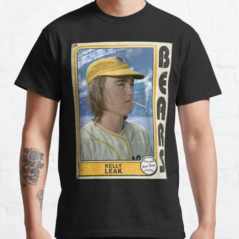 Retro Vintage  Kelly Leak Bad News Bears Baseball Card T-Shirt S-3XL Hoodie, Sweatshirt | RetroVerseTees.com