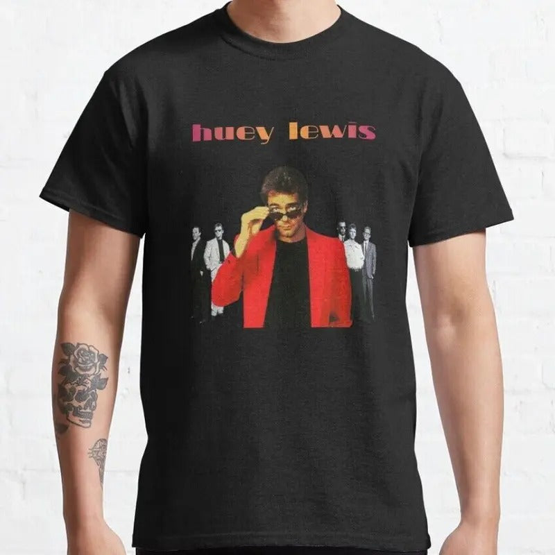 Retro Vintage Huey Band Legend Classic T-Shirt S-3XL Hoodie, Sweatshirt | RetroVerseTees.com