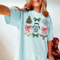 Retro Vintage You serious clark Christmas Coquette Bow - Christmas deer